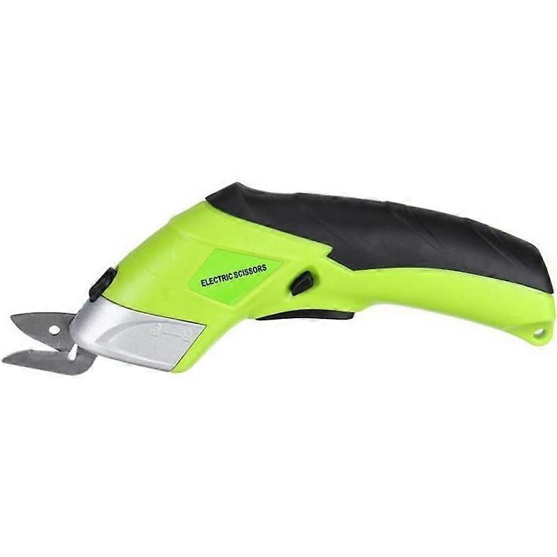 1500mAh Cordless Rechargeable Electric Scissors - Sewing Clothes Shoes Bag Fabric with 2 Cutting Heads 220V