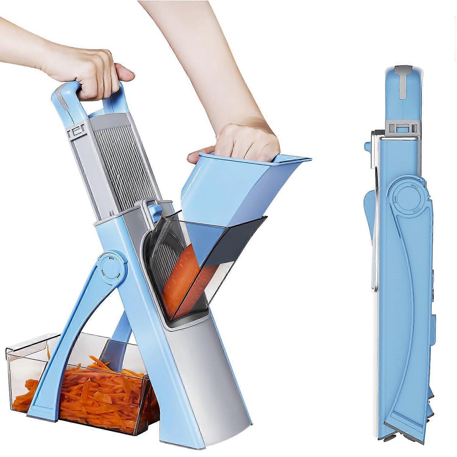 Upgrade Safe Mandoline Slicer for Kitchen Meal Prep