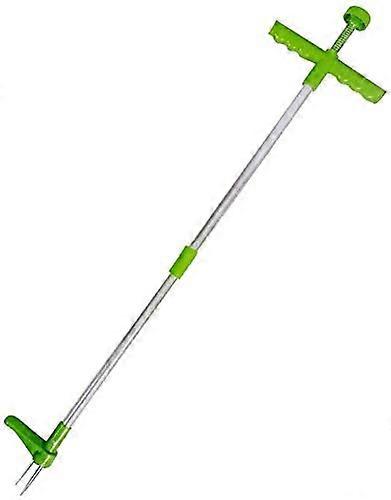 Garden Stand Up Weeder and Weed Puller Stand up Manual Weeder Hand Tool with 3 Claws Stainless Steel