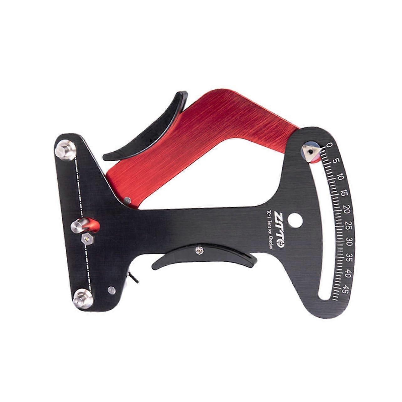 Spoke Tension Meter for Bikes, Black Aluminum Alloy Tensiometer Tool for Accurate Wheel Spoke Measurement and Repair