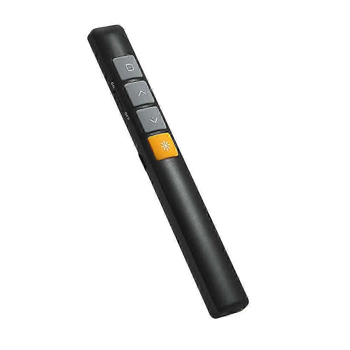 Wireless Presenter Remote, Lightweight for Carry with Bright Red Light, Presentation Clicker for PowerPoint, Keynote, and PDF Presentation QZS