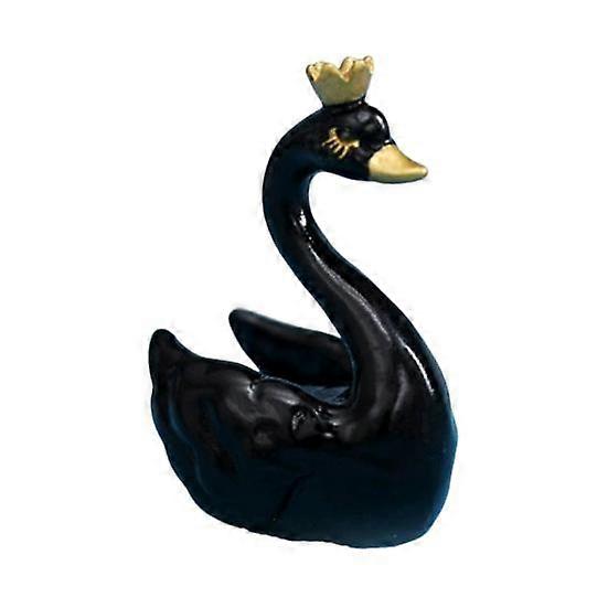 4 Colors Swan Ornament Handmade Pretty Desktop Fairy Statue