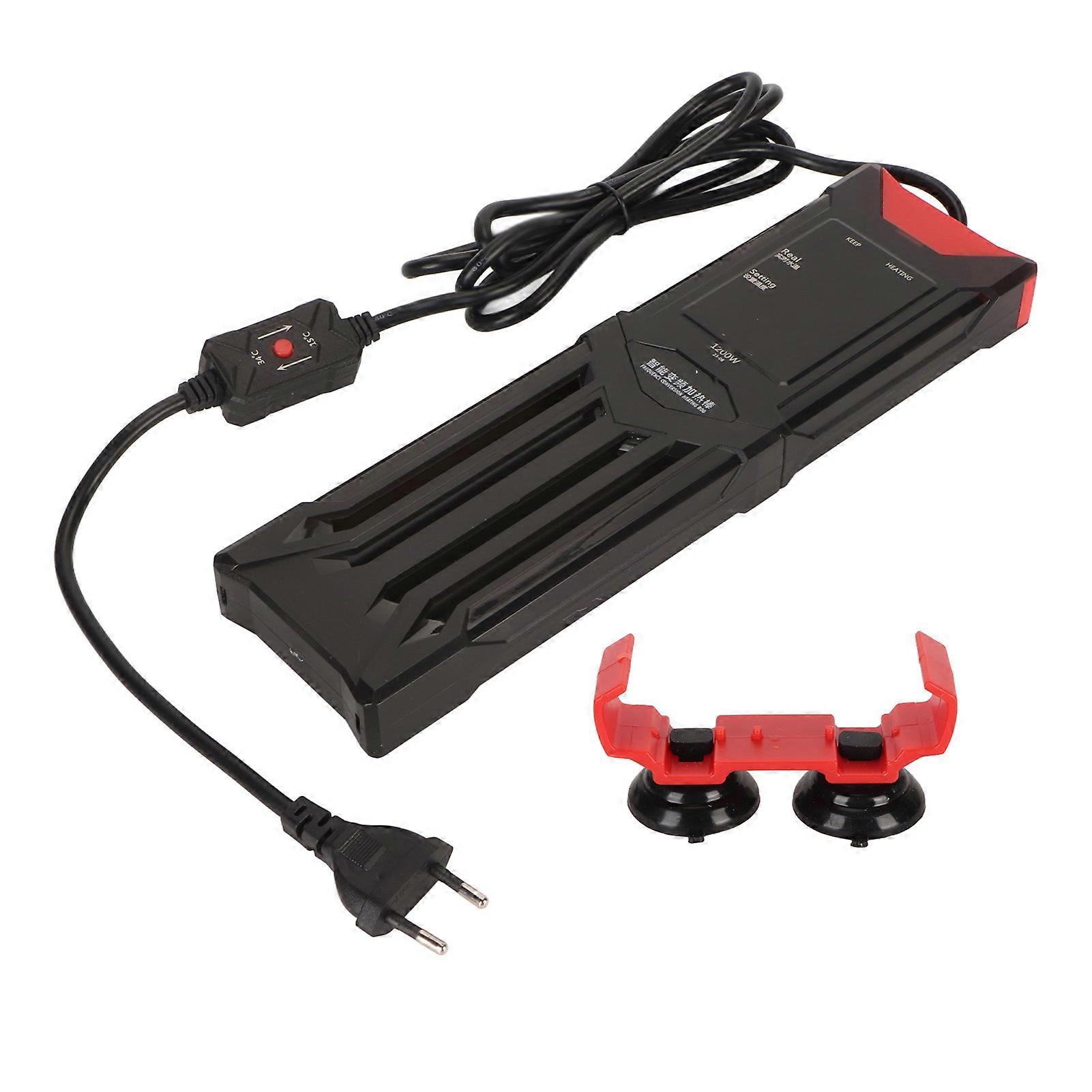 Aquarium Frequency Conversion PID Heater Automatic Thermostat Controller 1200W Fish Tank Heating Rod