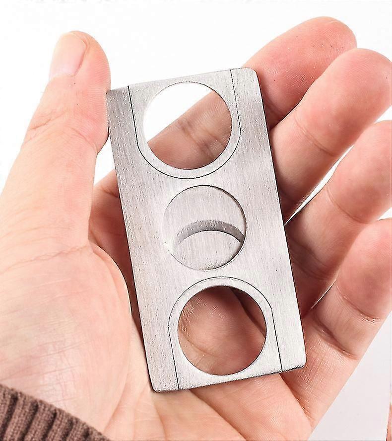 مربع الشكل الفولاذ المقاوم للصدأ السيجار القاطع