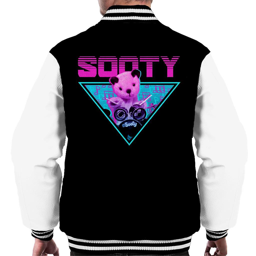 Sooty Drums Vaporwave Men's Varsity Jacket