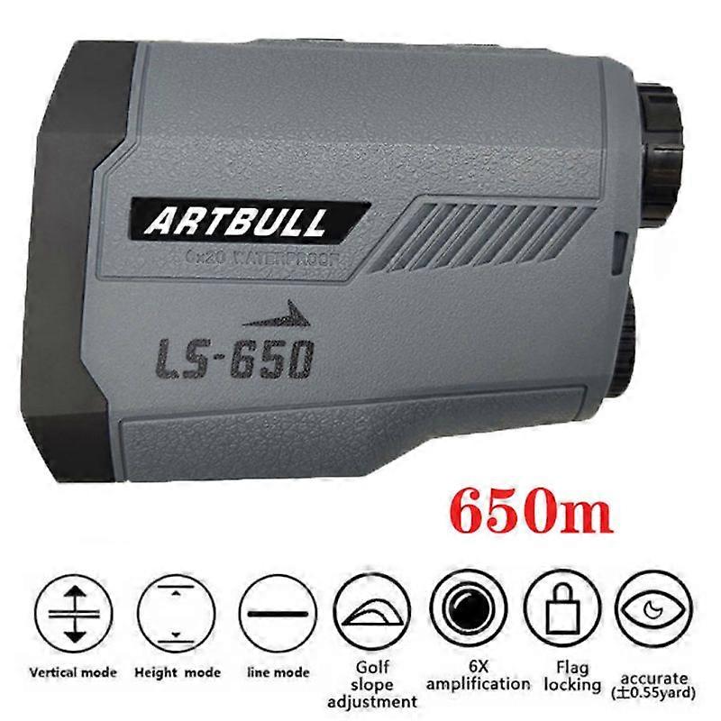 1000m 6X HD Laser Golf Rangefinder 650m Slope Adjusted Flag-Lock Telescope Rangefinder Handheld Hunting Laser Distance Meter new