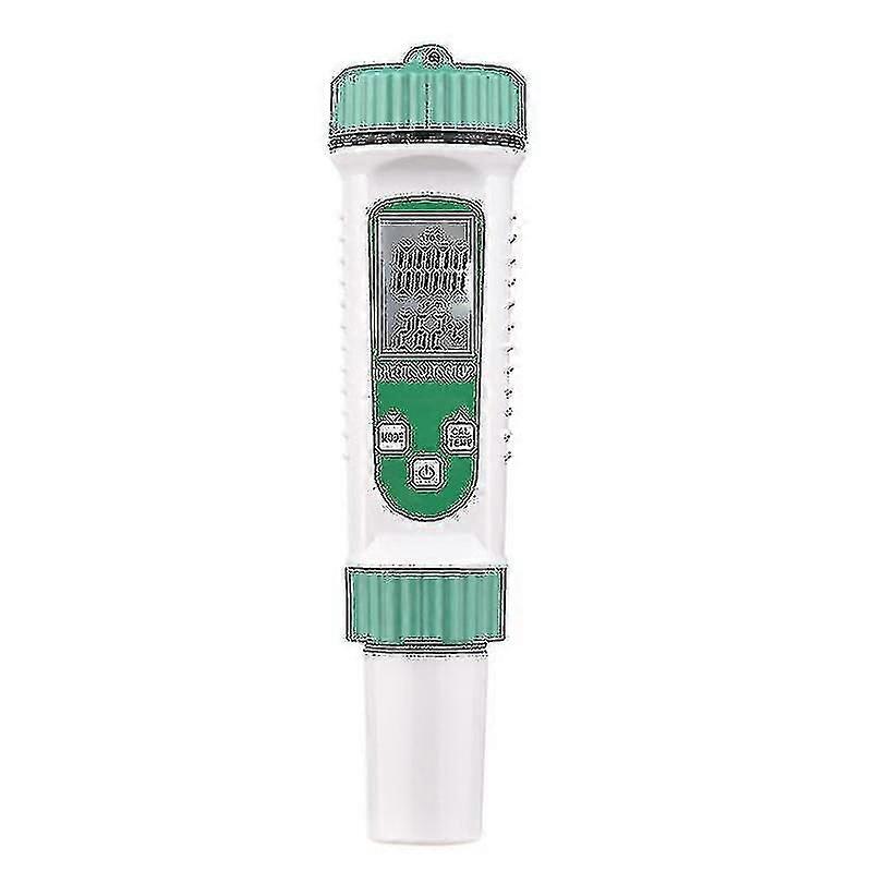 Digital Water Quality Tester 6 In 1 Multifunction Water Quantity Monitor Ph/ Ec/ Tds/ Salt/ G.s/ Tem