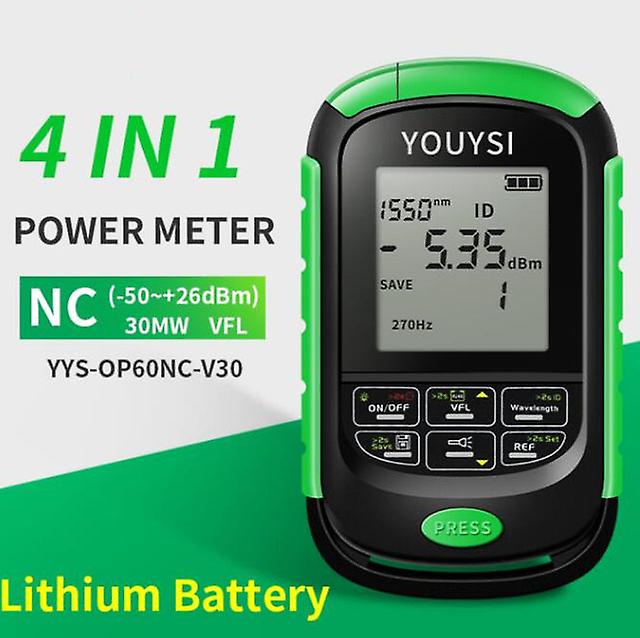 New 4in1 Optical Power Meter Led Light Visual Fault Locator Network Cable Test Optical Fiber Tester 5km 15km 30km Vfl