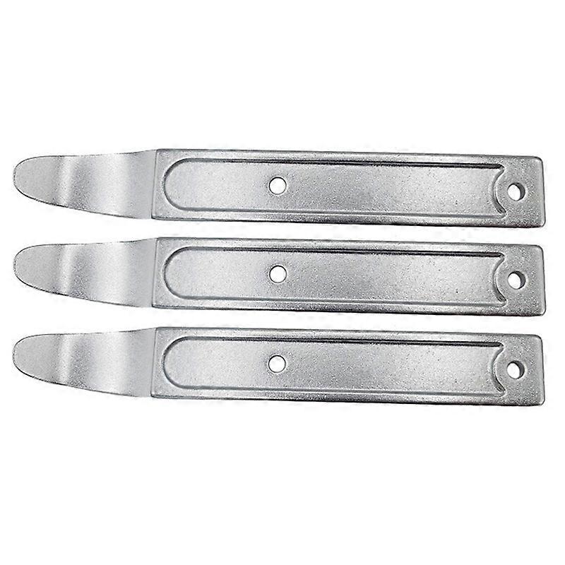 3Pc Trim Removal Tool Metal Automotive Pocket Pry Bar for Auto Planes