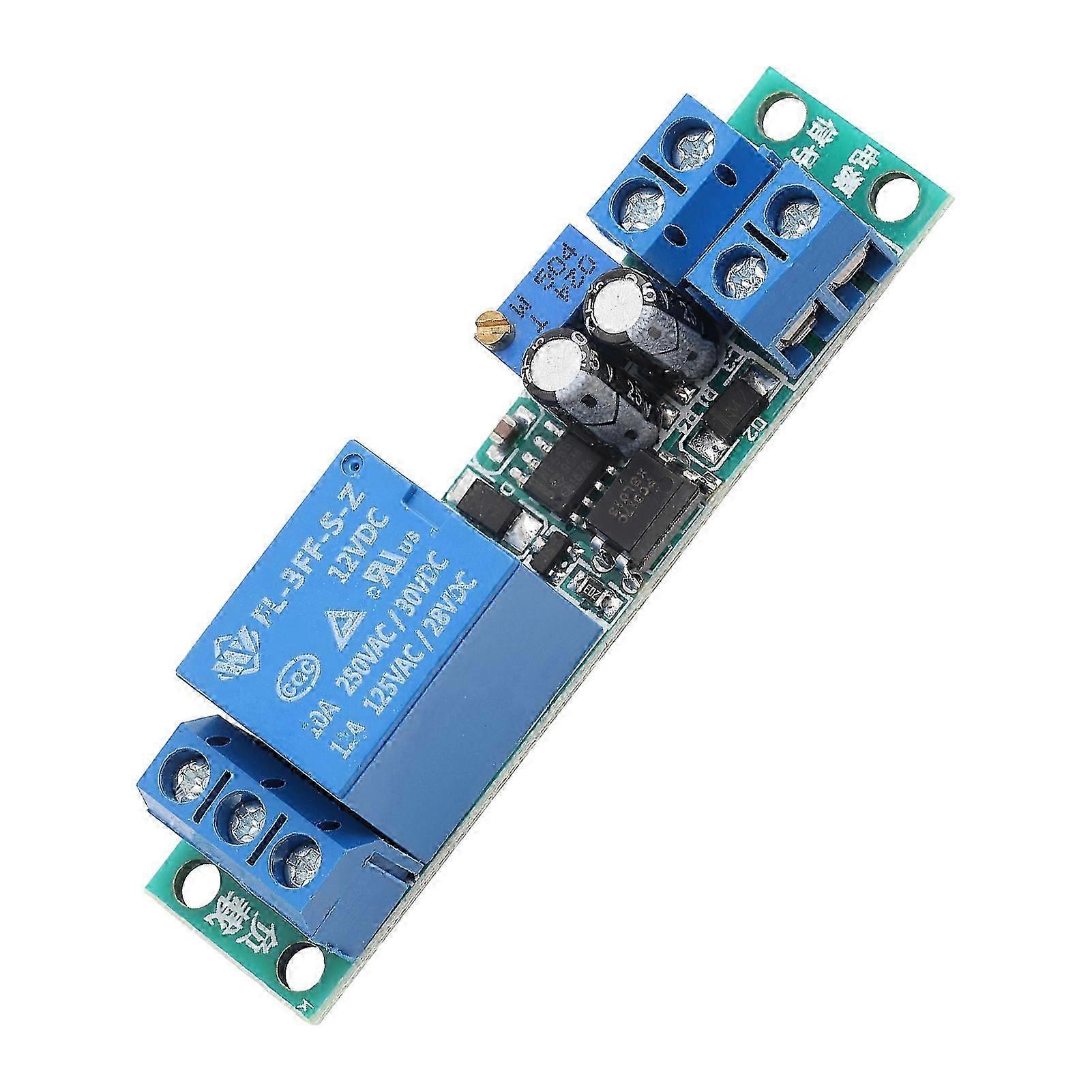 DC12V Adjustable Signal Trigger Turn Off Delay Timer Switch Relay Module