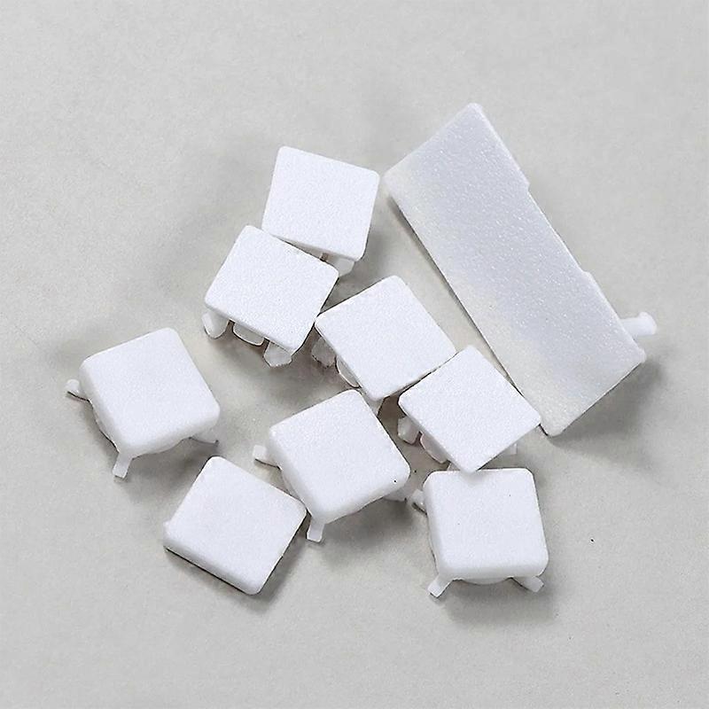 For PS3 Slim 2000/3000 White Button Feet Screw Cap Cover Set Replacement