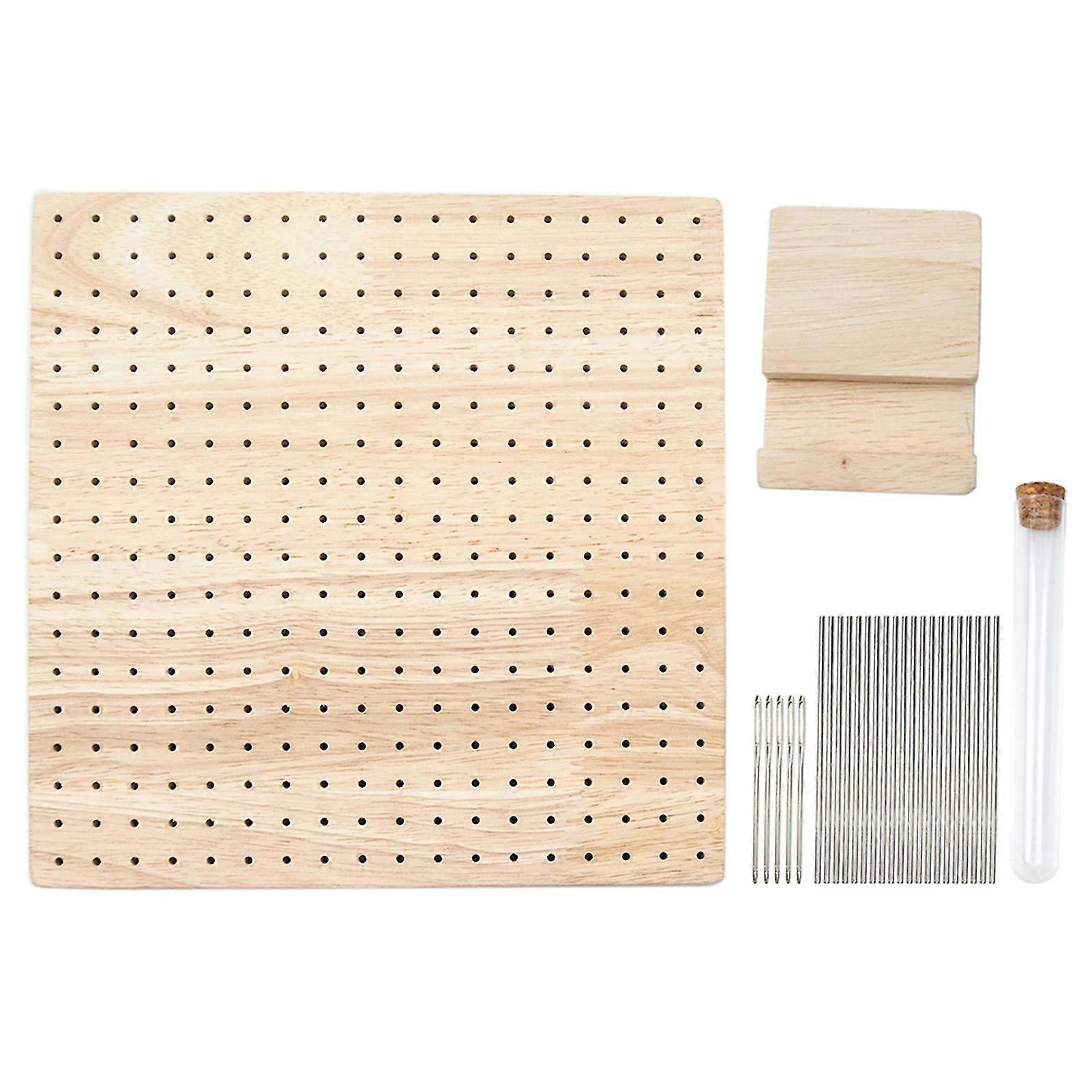Handcrafted Wooden Blocking Board Granny Square-Crochet Boards Set for Setting Sewing Knitting Artworks