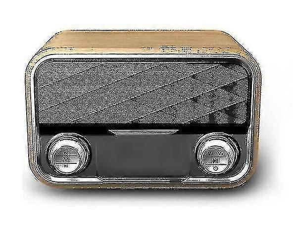 High-end Portable Bluetooth Speaker Retro Radio