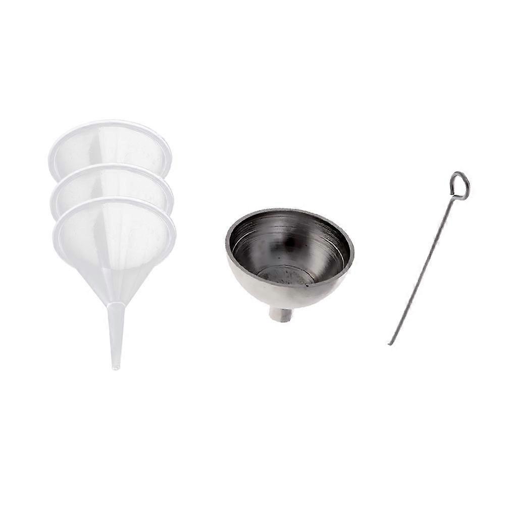 Plastic & Stainless Mini Funnels for Bottle Filling