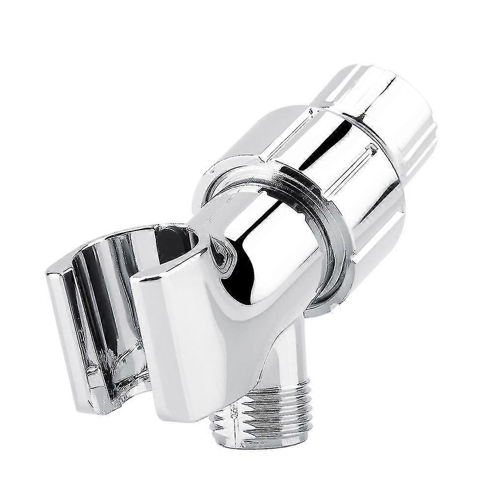 3-Way Chrome Shower Head Diverter with Mounting Bracket