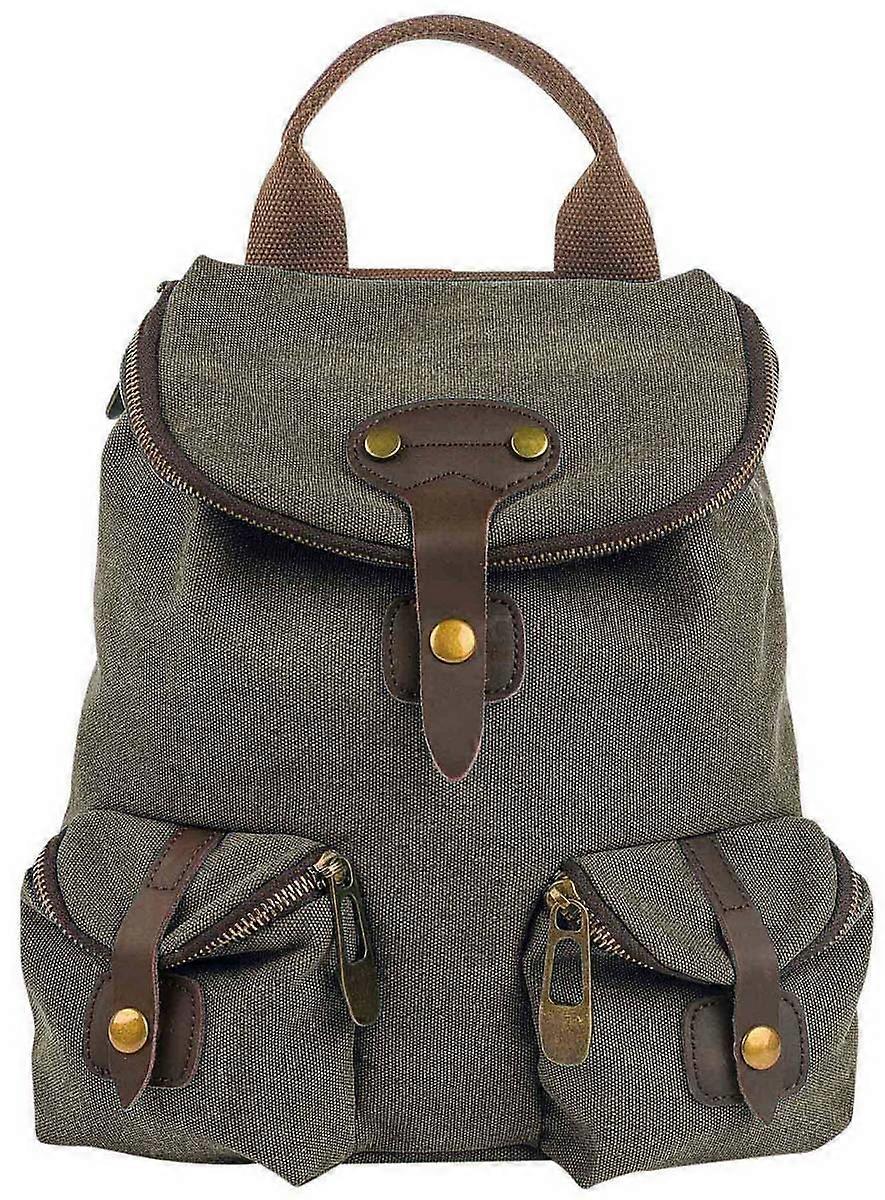 ZEDE Saint Paul Small Backpack - Olive Green