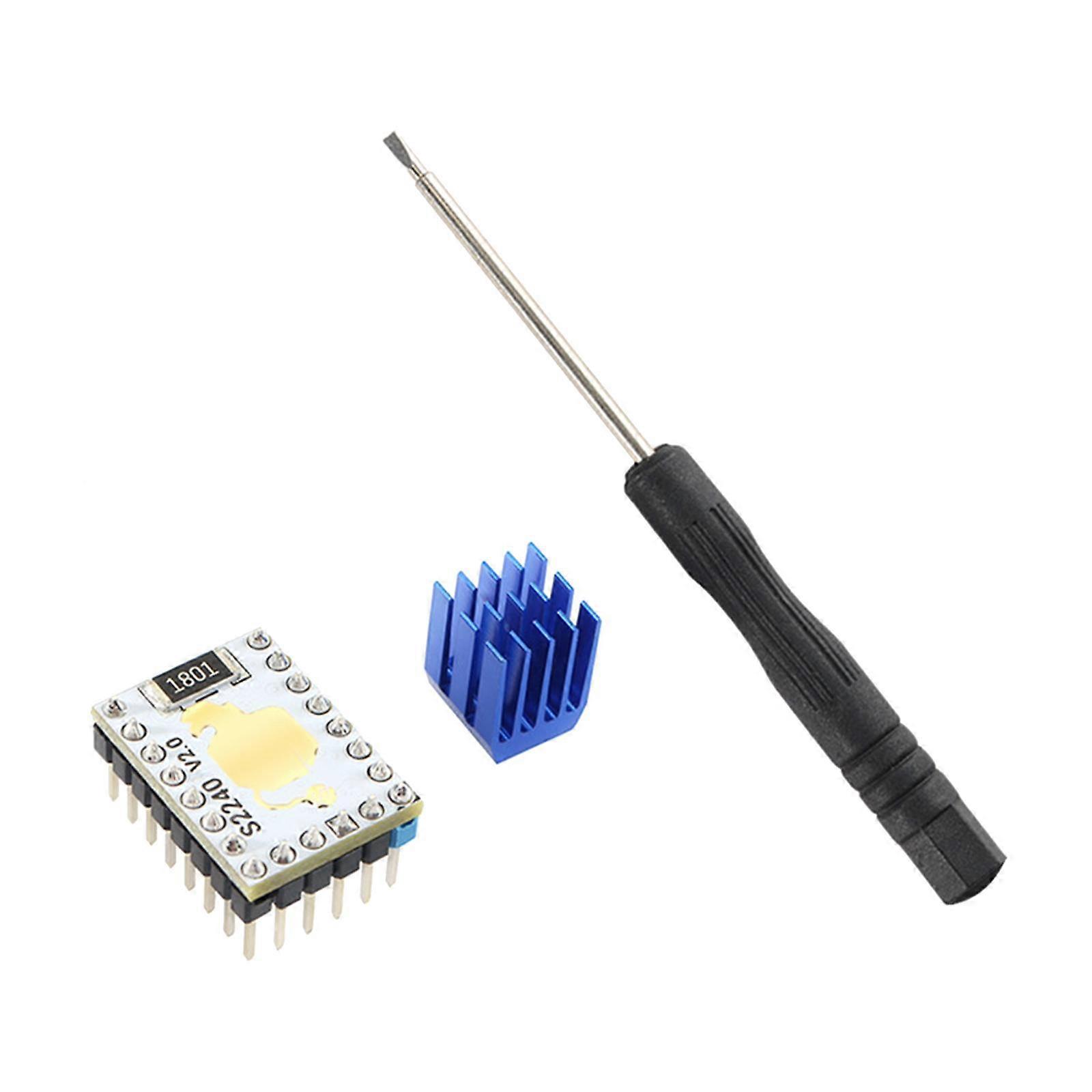 Tmc2240 Stepper Motor Driver Module Premium High Performance with Heat Sink
