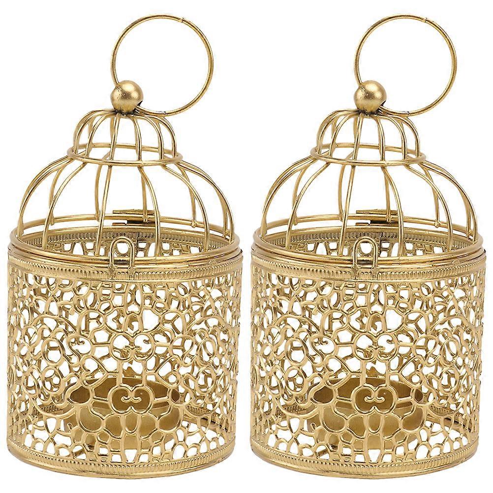 Beautiful Birdcage Candle Holders Crafted for Decor Appeal