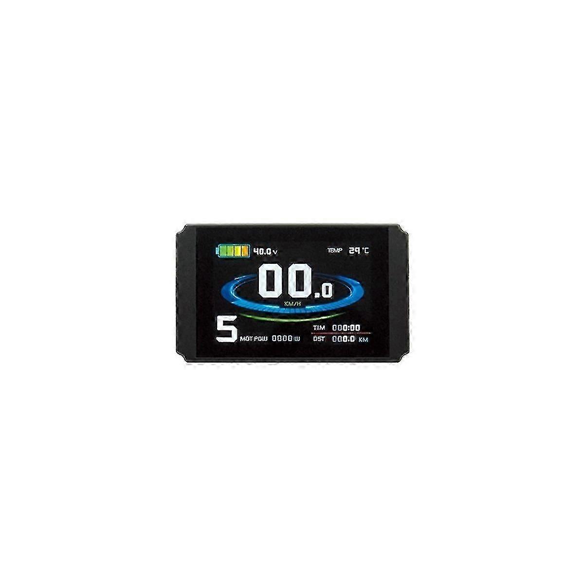 Kt Electric Bicycle Lcd Display 24v 36v 48v Lcd8hu Bicycle Modified Lithium Electric Power With Com