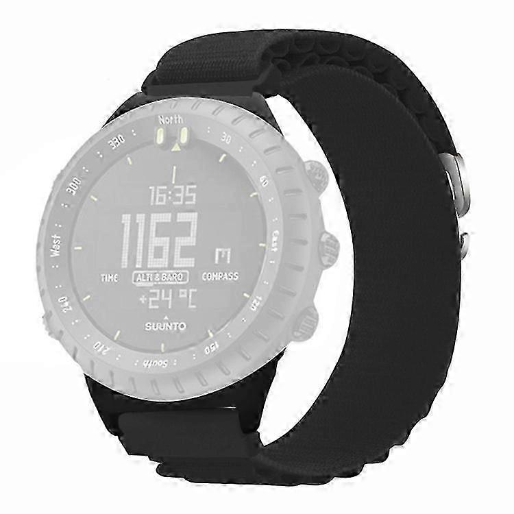 Compatible For Suunto Core Watch Band 22mm Nylon Loop Adjustable Wrist Strap With Connector
