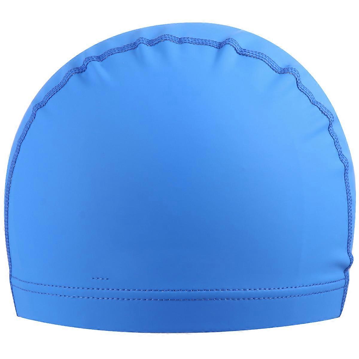 Bonnet de bain adulte imperméable à l’eau pour les couvertures d’oreille de natation Polyester Spandex 1Pcs