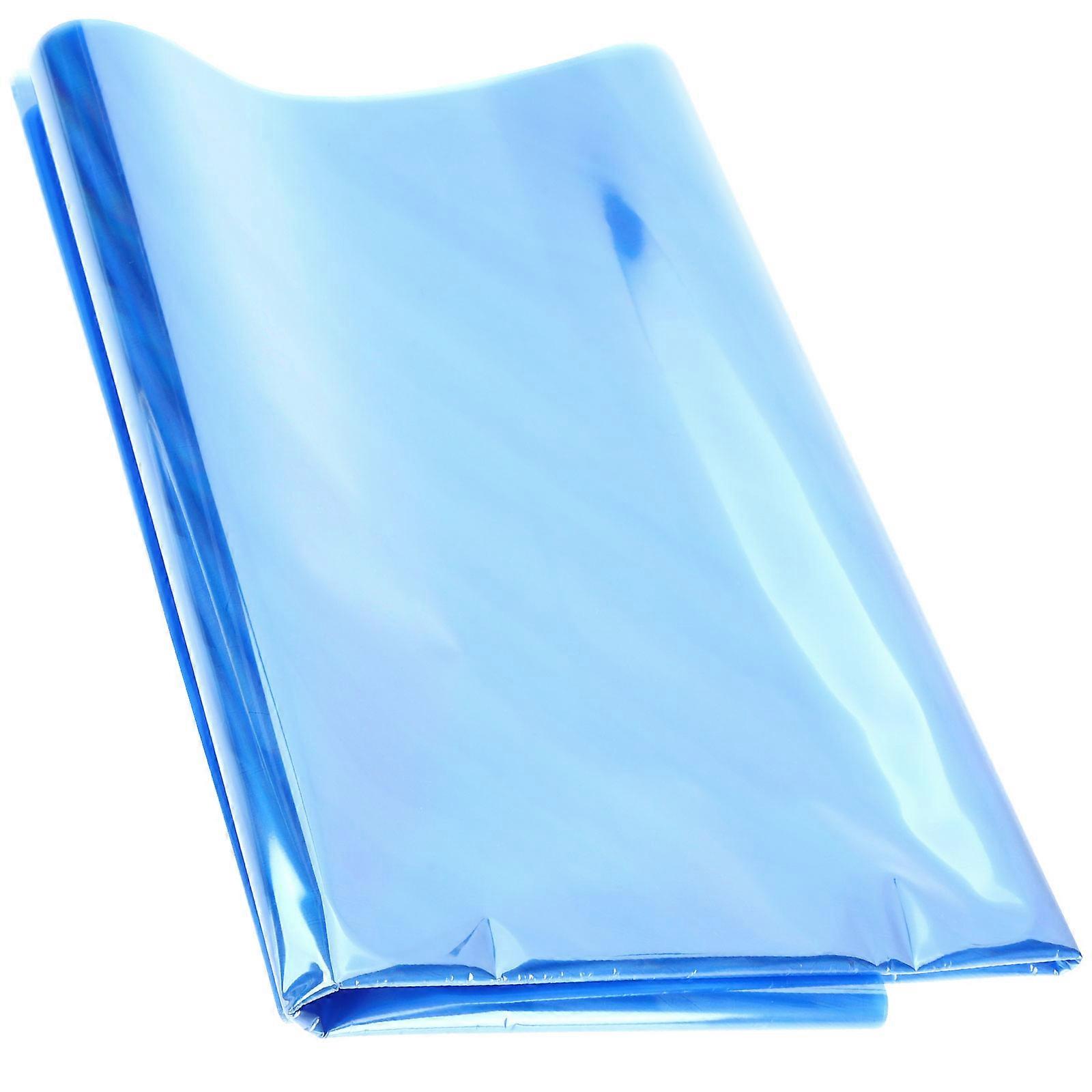 Bouquet Wrapping Paper Cellophane Wrap For Flower Bouquet Packaging Neon Blue 58x58cm Diy Style 15Sheets