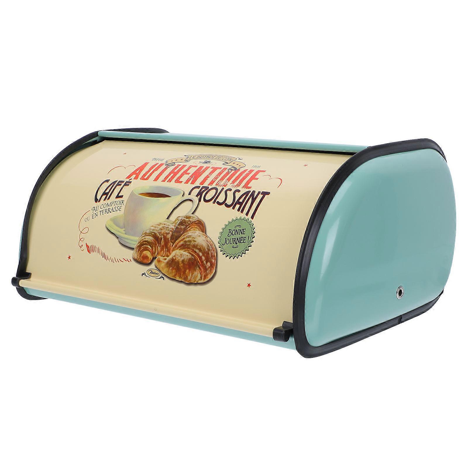 Bread Bin Storage Container Bakery Coffee Shop Daily Use Airtightness Compressive Strength 1Pcs