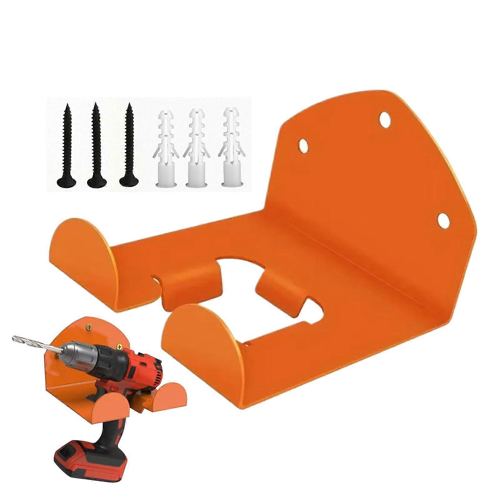 Garage Organizer Wall Hooks, Heavy-Duty Wall-Mounted Storage Shelf for Garden Tools, Multi-Purpose Tool Hangers for Trimmers and Mowers