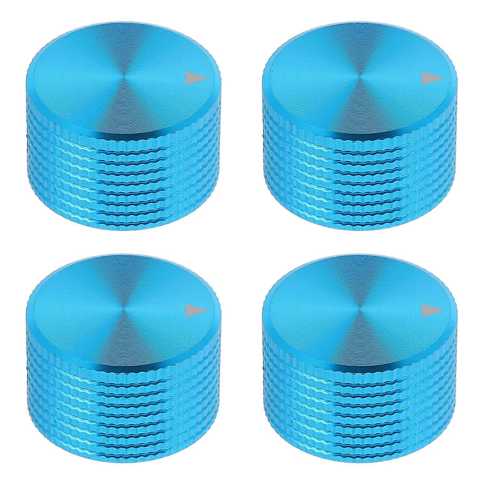 4pcs Tone Control Knobs for Electric Guitar Durable Replacement Caps with Unique Texture for Amplifiers and Audio Equipment