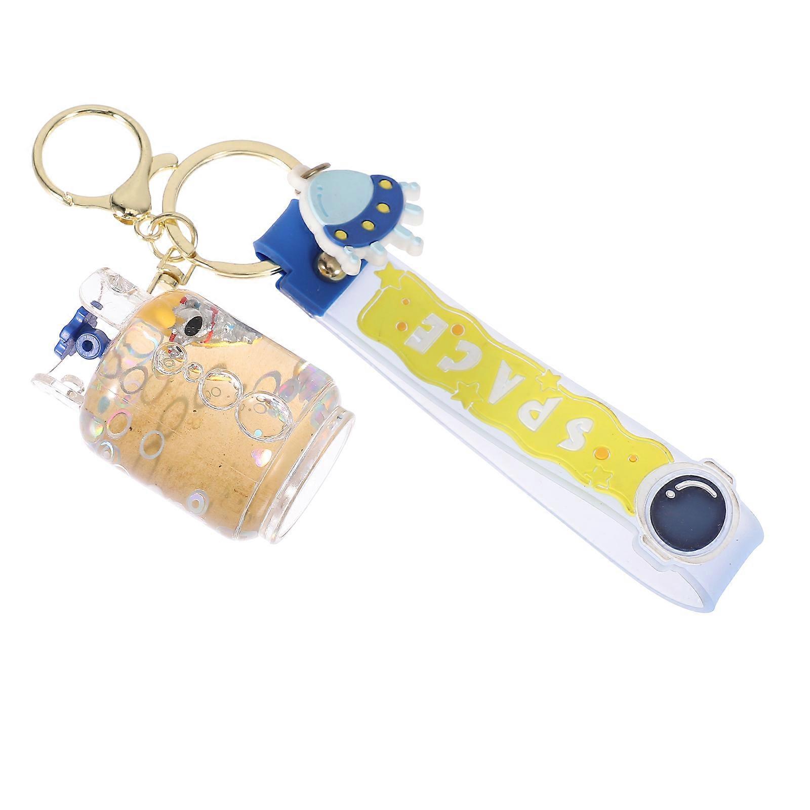 Here's a refined and engaging product description for your **Adorable Astronaut Keychain Pendant**:
**Adorable Astronaut Keychain Pendant – Cute
