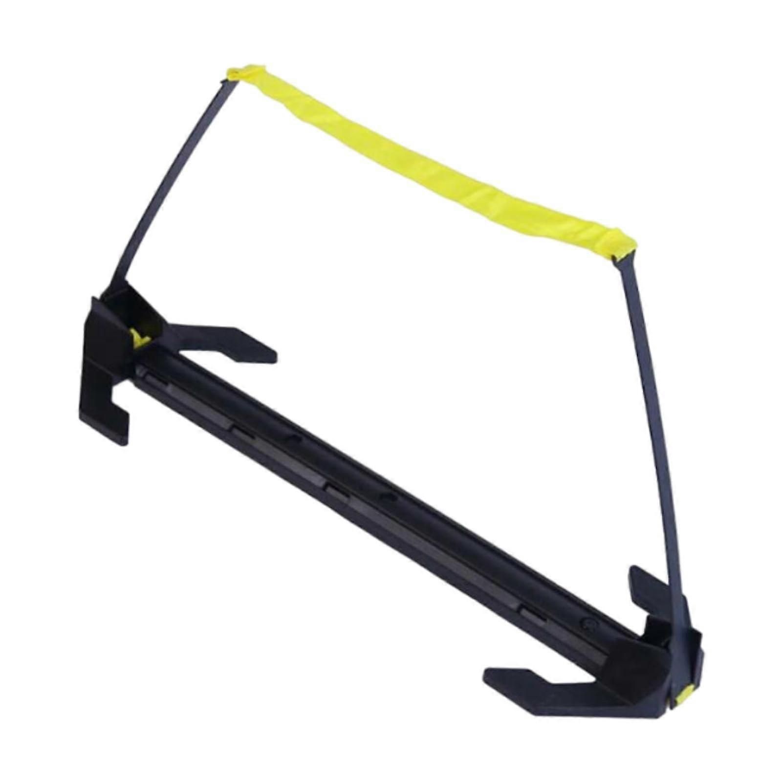 Soccer Speed Hurdle Adjustable Height Agility Ladders Training Tool Footwork Equipment For Running Outdoor Team Games