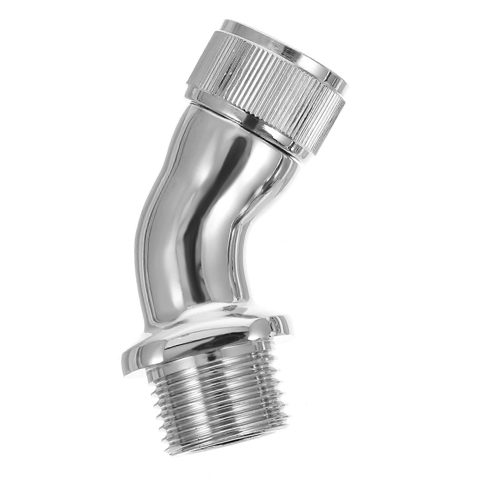Swivel Shower Connector Elbow Adapter Bathroom Accessories Angle Adjustment 6.5x2.3CM 1Set