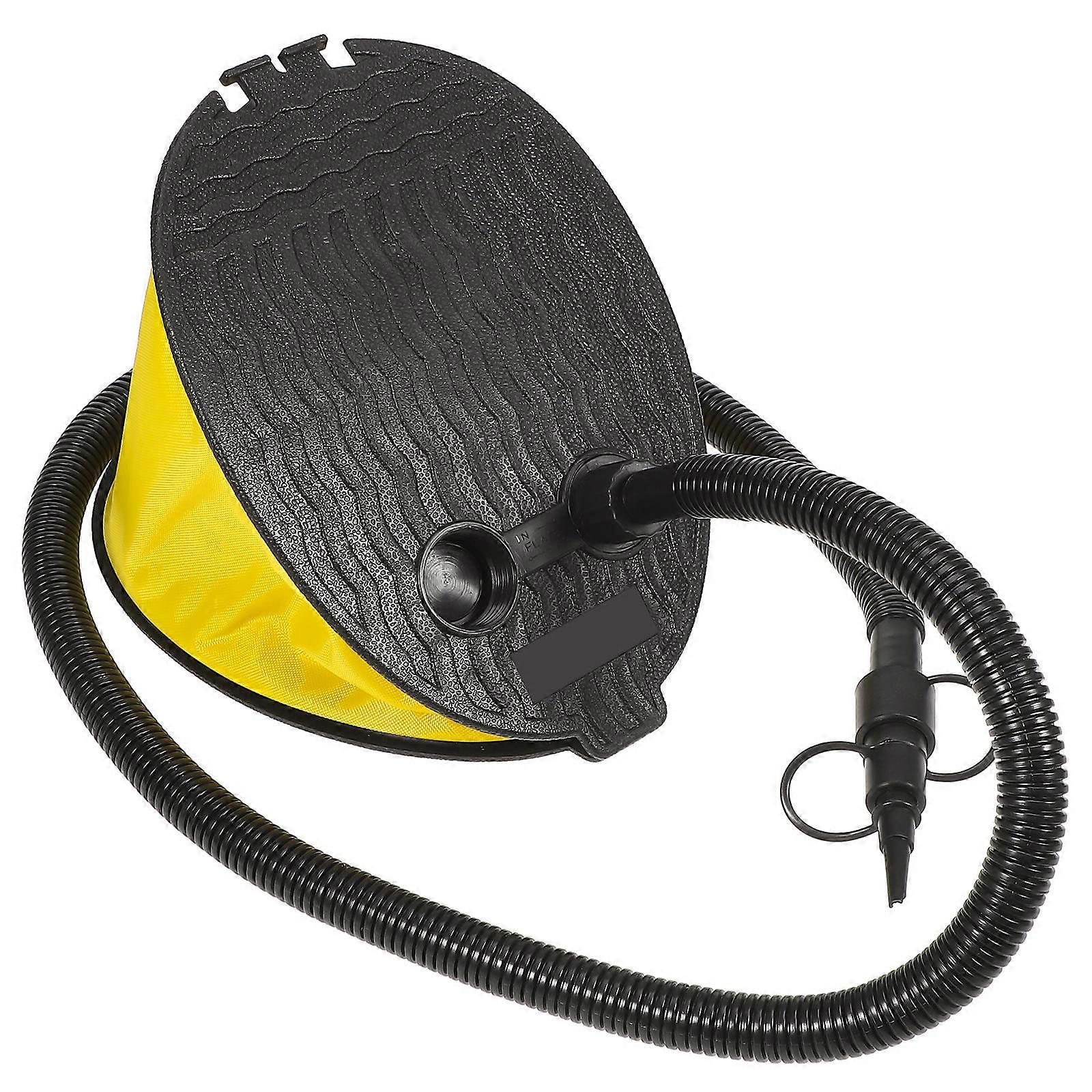 Mattress Pump Inflator Bellow Foot Pump Inflator For Camping Balloon Sleeping Air Bed Yoga Ball Pad Mat Mattress Inflate Deflate 1Pack