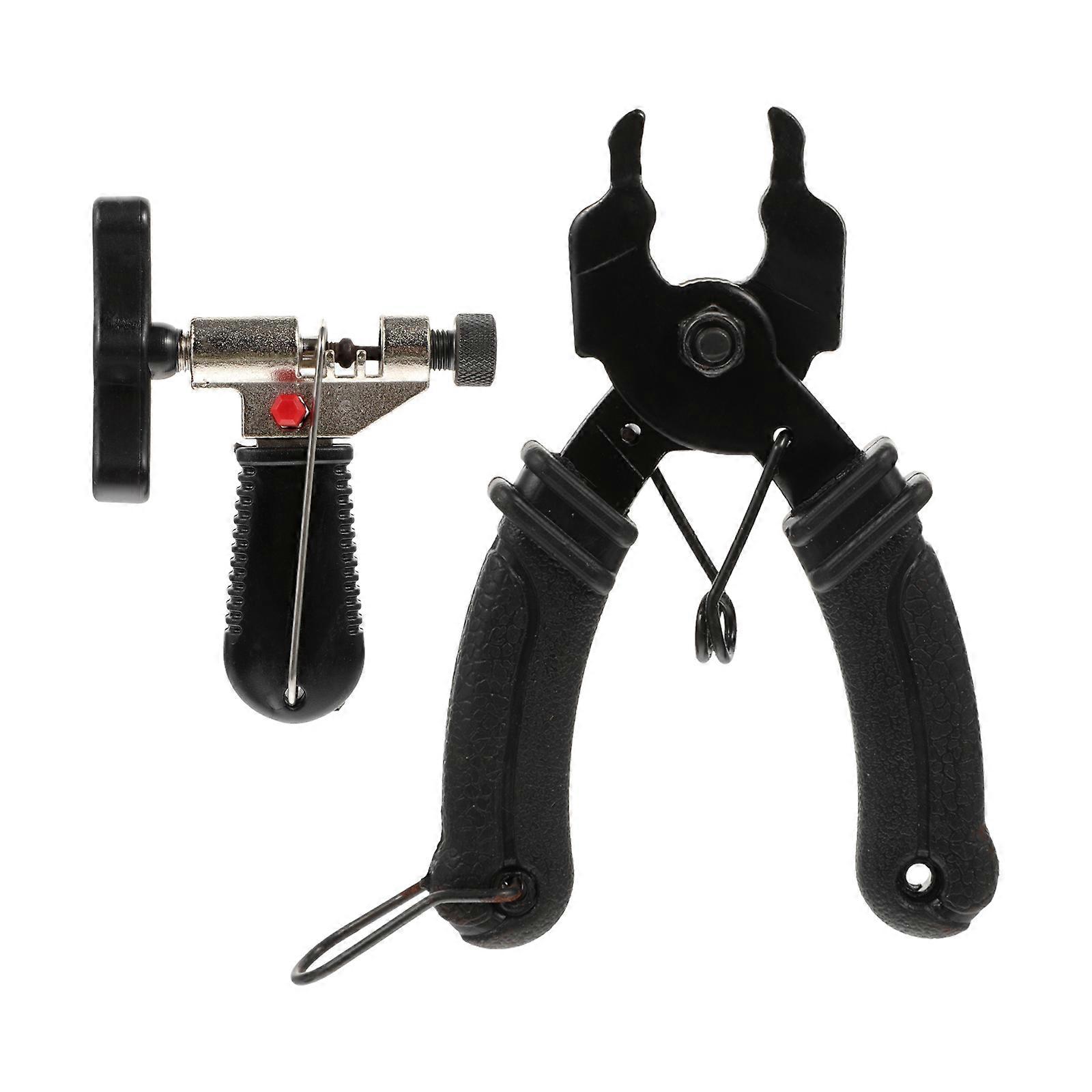 Link Removal Tool Mountain Bike Link Chain Pliers Heavy Duty Design For DIY Enthusiasts 2Pcs