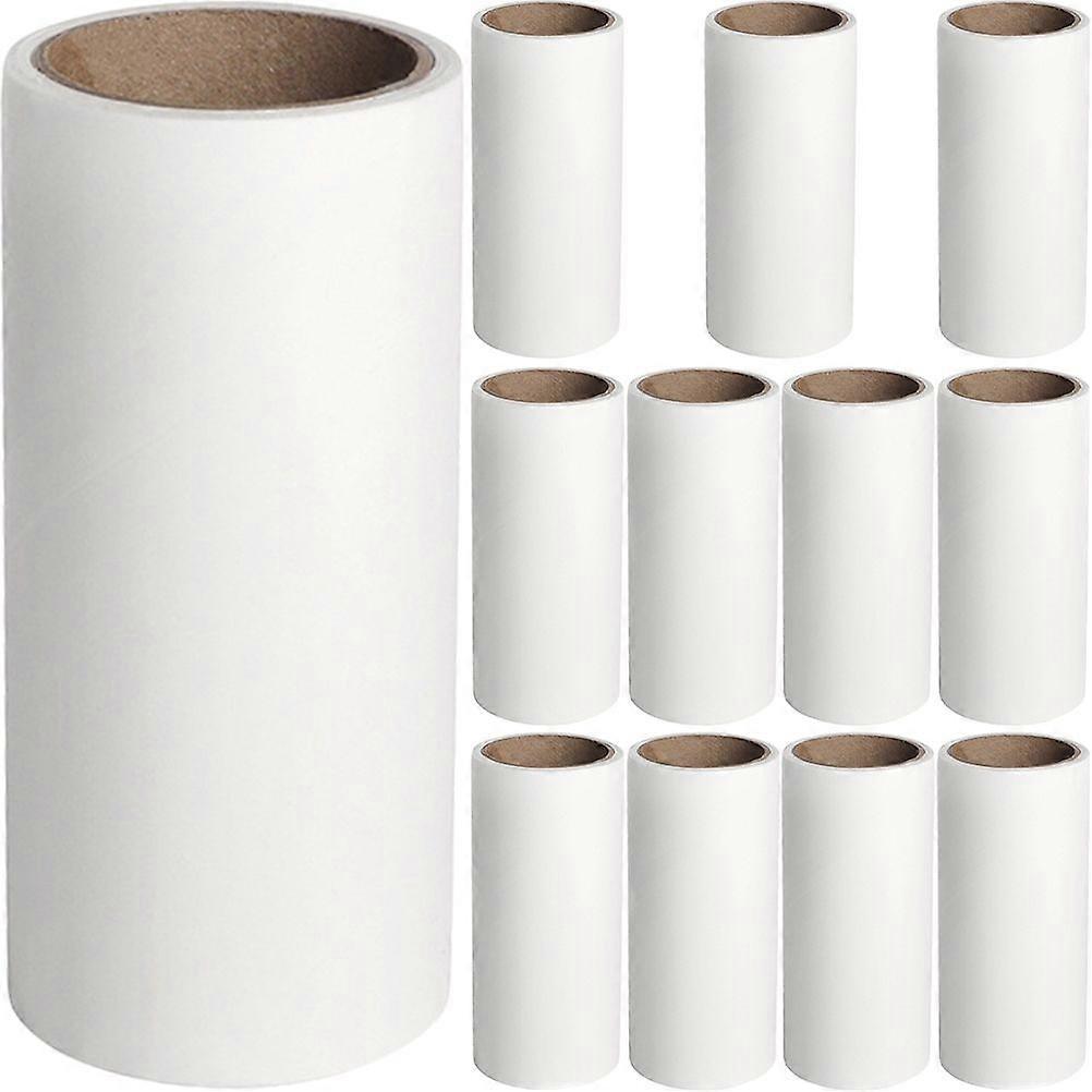 12Pcs Practical Lint Roller Multifunctional Fur Remover Convenient Lint Remover Hair Fur Roller