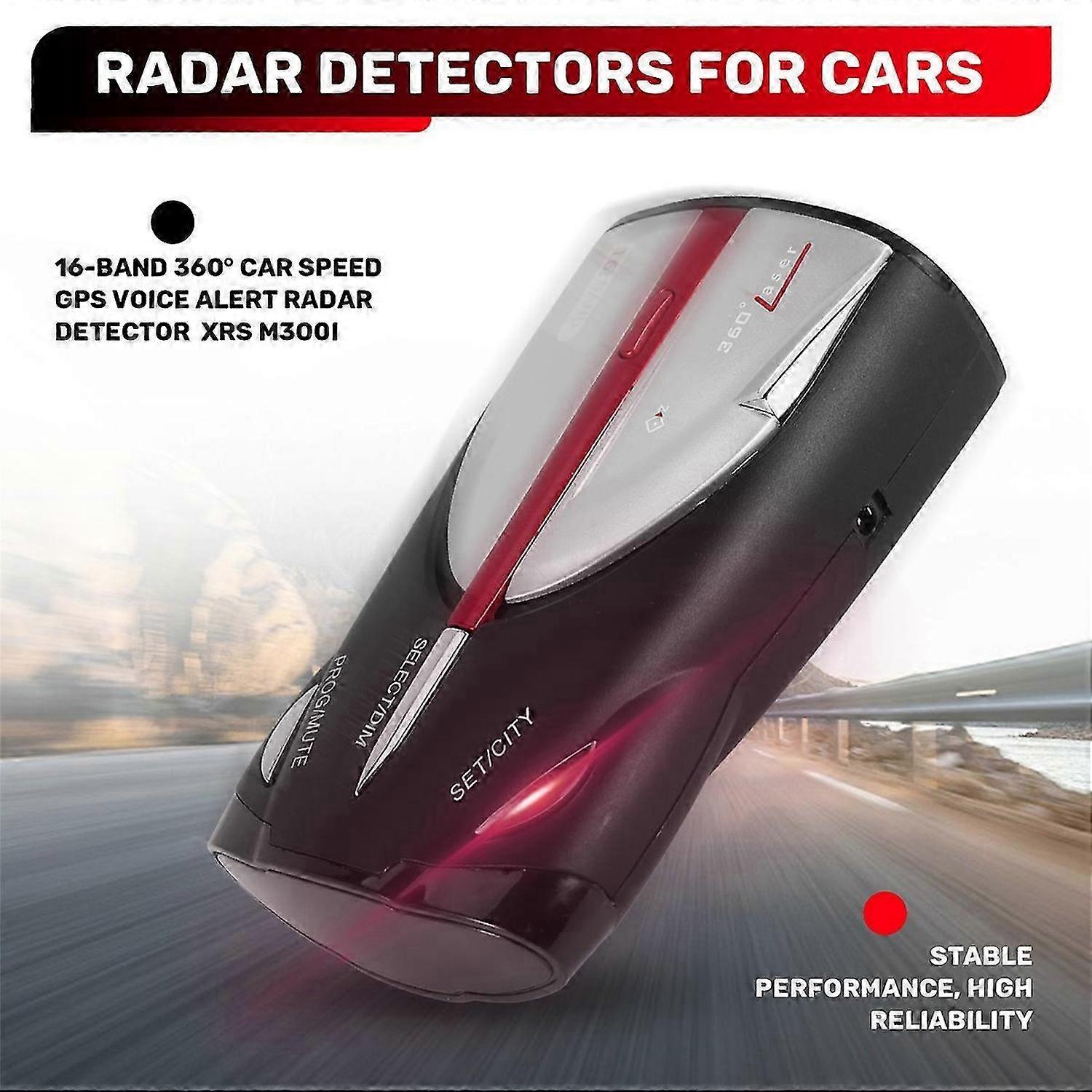 16-Band 360° Car Speed Gps Voice Alert Radar Detector Cobra M3O0I