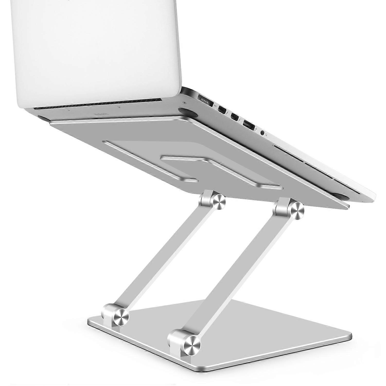 Ergonomic foldable laptop stand with adjustable height
