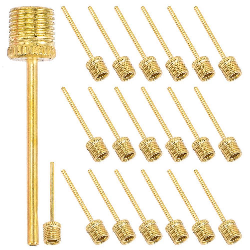 20pcs Durable Inflation Needles for Sports Balls – Quick Inflate Pump Needles for Basketball, Football, Volleyball, Rugby, Soccer – Easy Storage