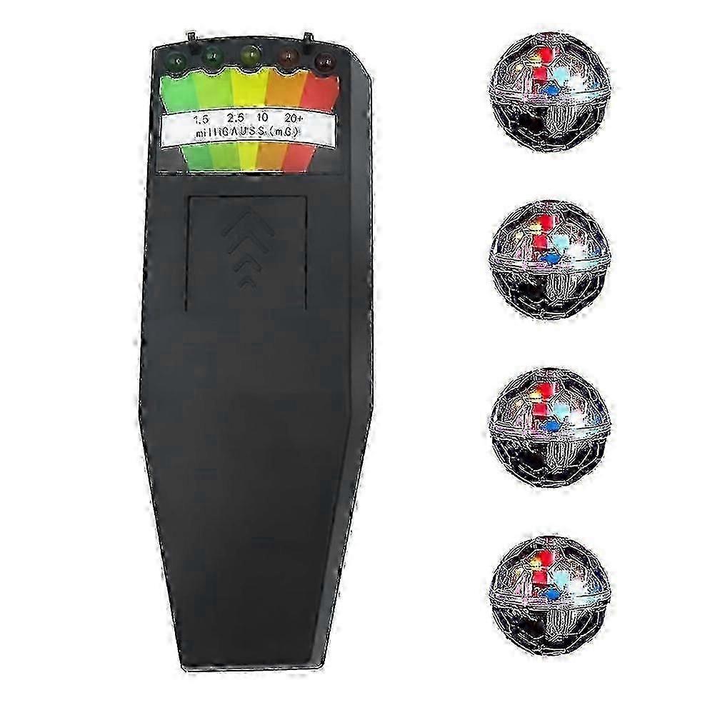 Equipment Kit, Includes 1 Emf Meter 4 Motion Activated Cat Balls, Professional Equipment Kit