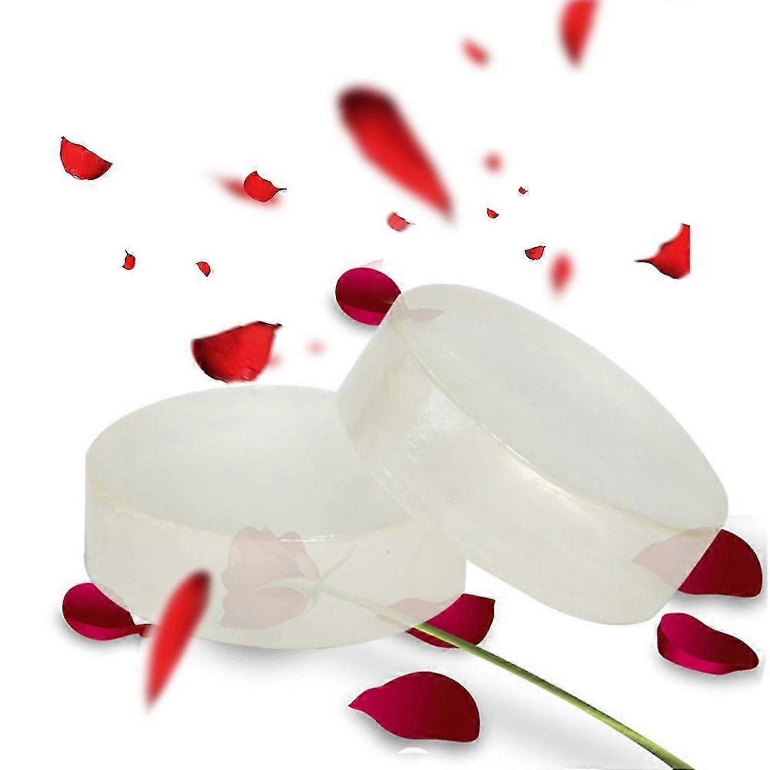 2pcs Natural Active Enzyme Crystal Soap Intimate Bleaching Whitening Fade Bath Body