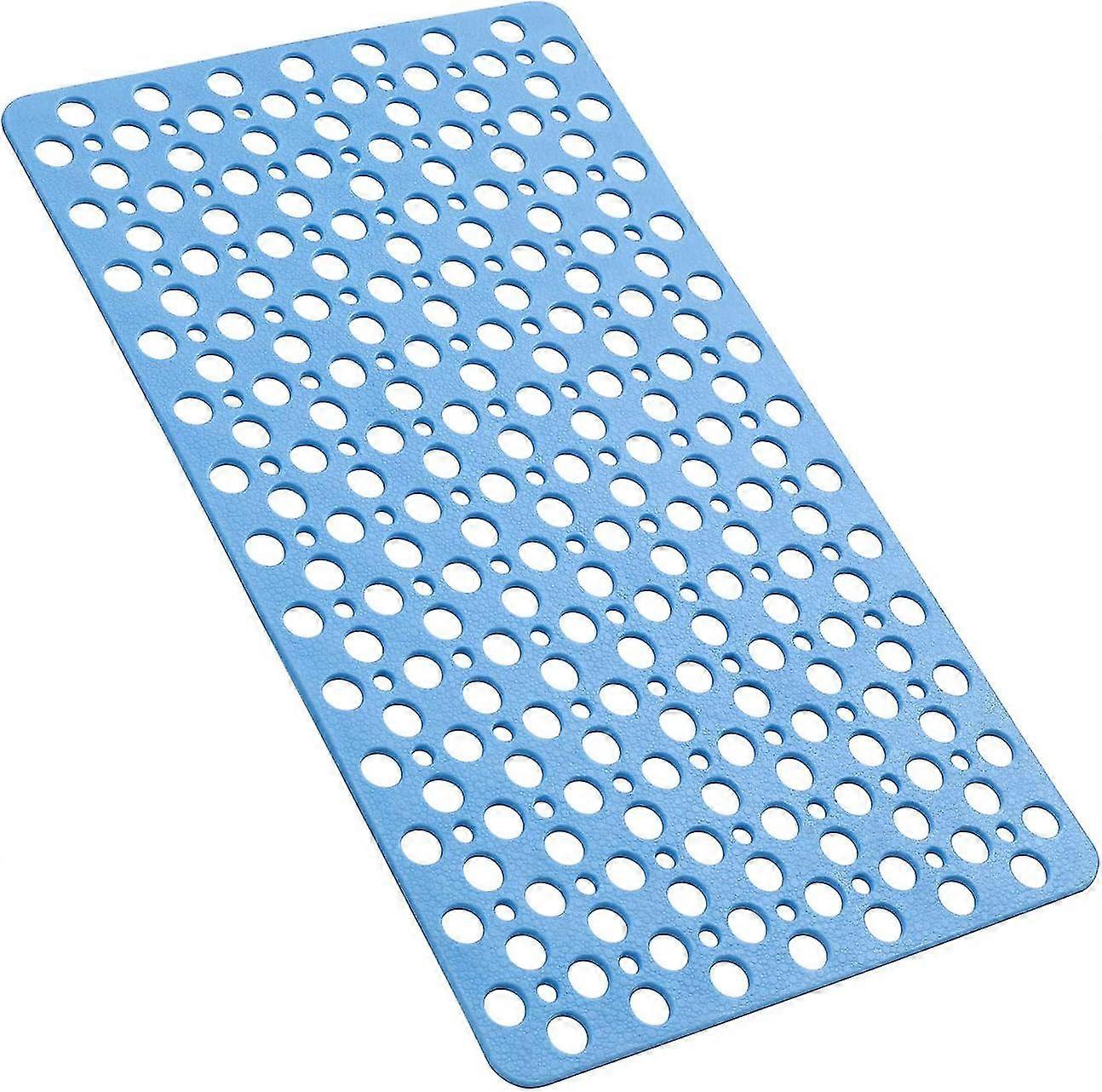 Non-Slip Bath Shower Mat with Suction Cups, TPE Safety Mat Free from Phthalate and Latex, Machine Washable Bath Mat for Gift Suitable for a