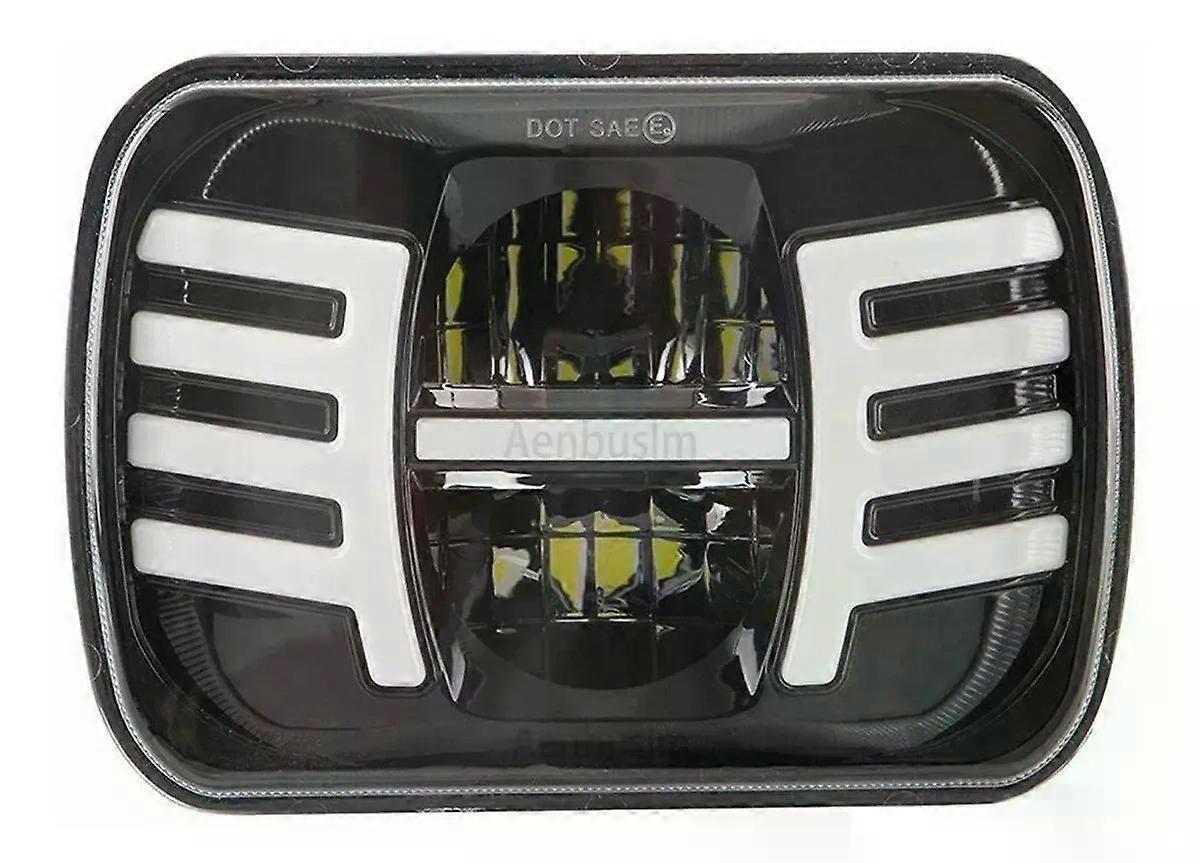 Proyector Faro Rectangular Led 1pc 7x6 5x7 Pulgadas Sellado