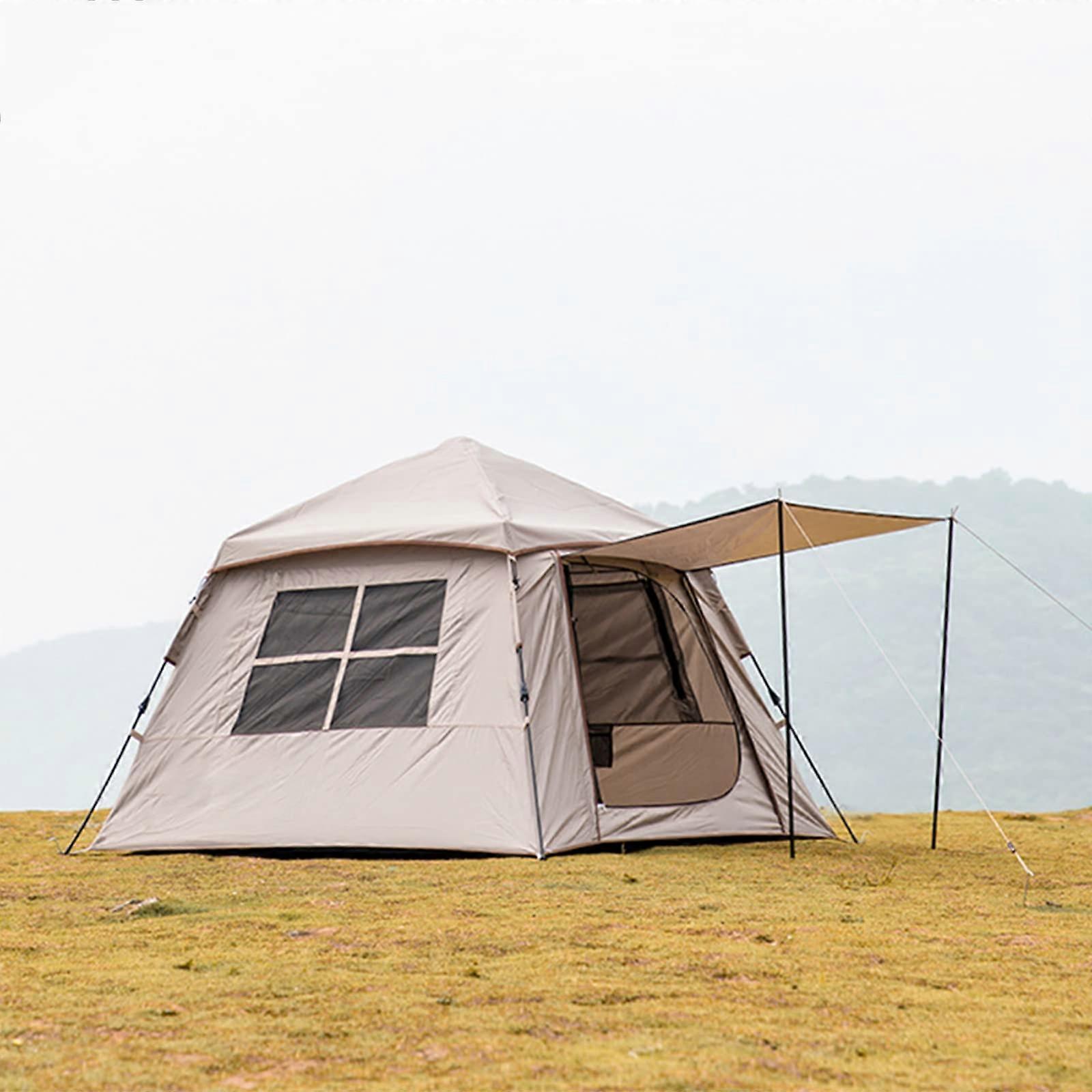 Camping Tent for 2 People, Lightweight 4 Season Cabin Tent, Portable Backpack Tent for Outdoor Mountaineering and Hiking