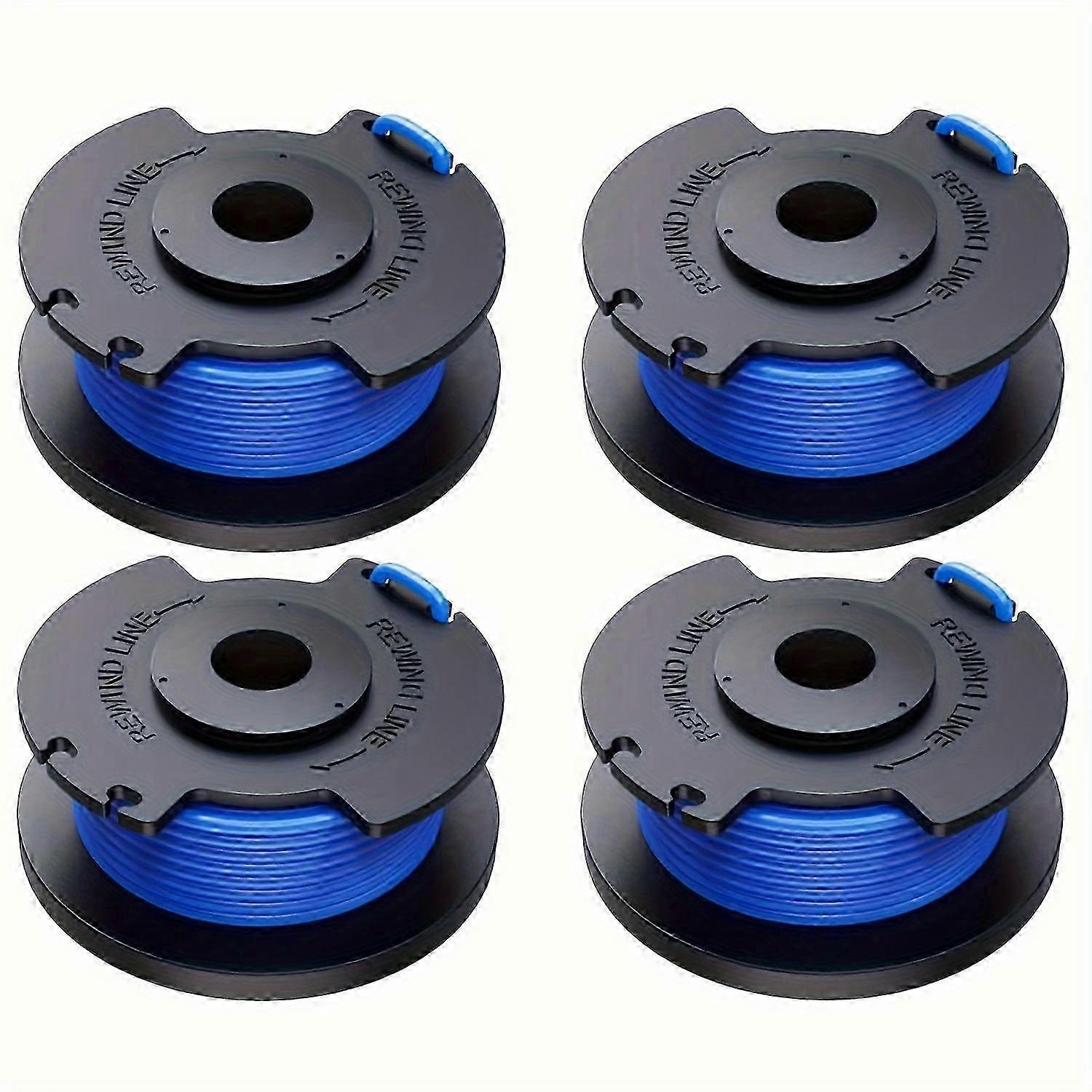 4Pcs Compatible with Certain Brands 18V/24V/40V Lawn Mower Line Spool Garden Grass Trimmer Part