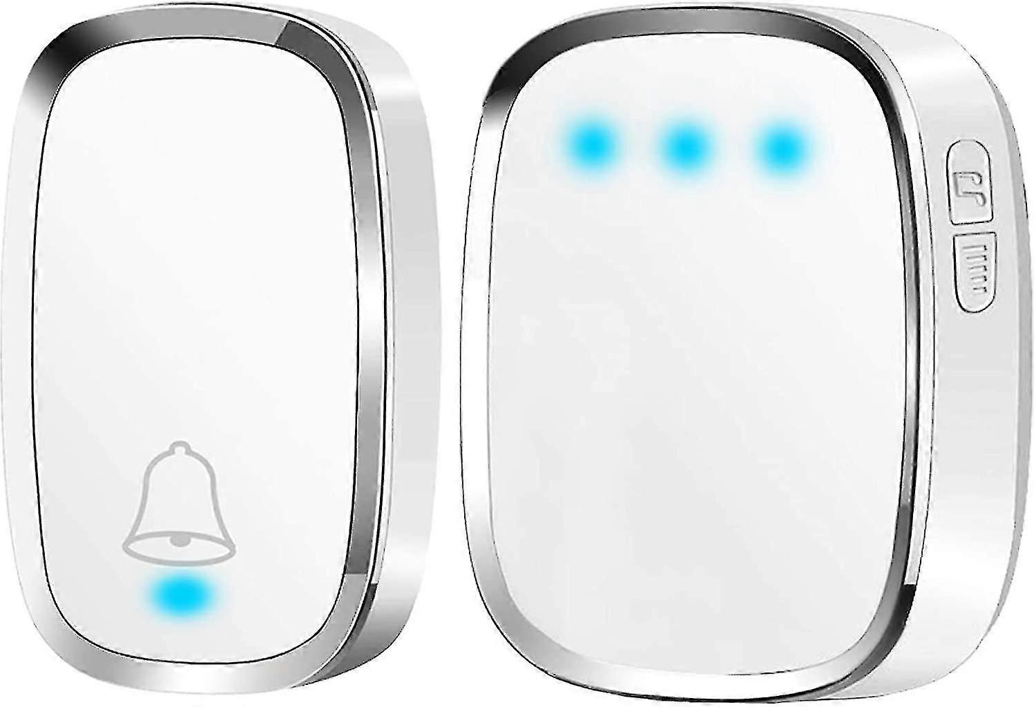Home Wireless Rainproof Pager Remote Control Doorbell