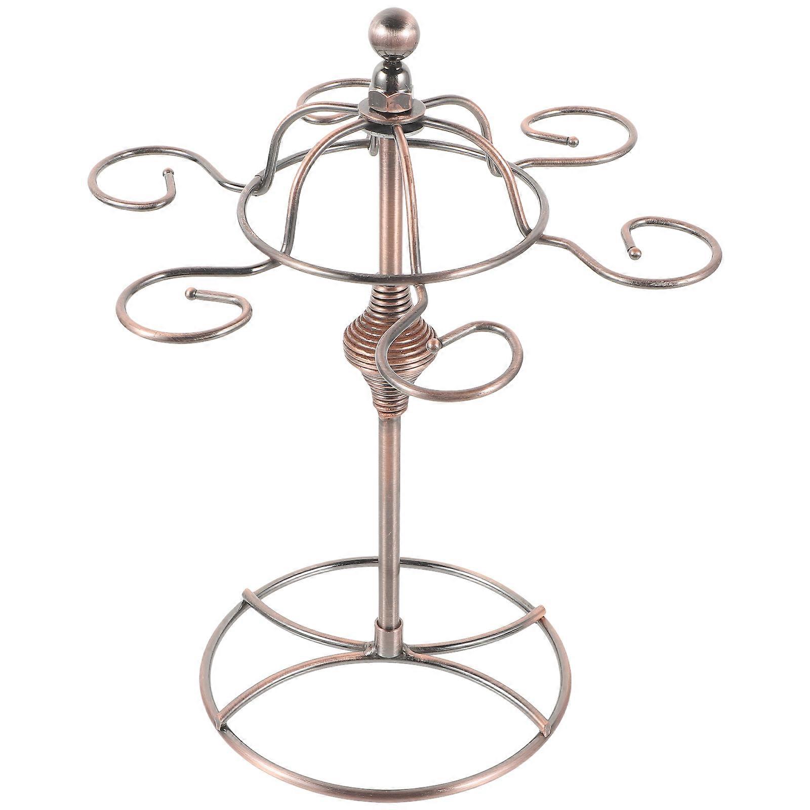 Elegant Upright Stemware Rack for Wine, Goblets, and Cocktail Glasses – Stylish Tabletop Display Stand for Kitchen or Living Room Home Decor