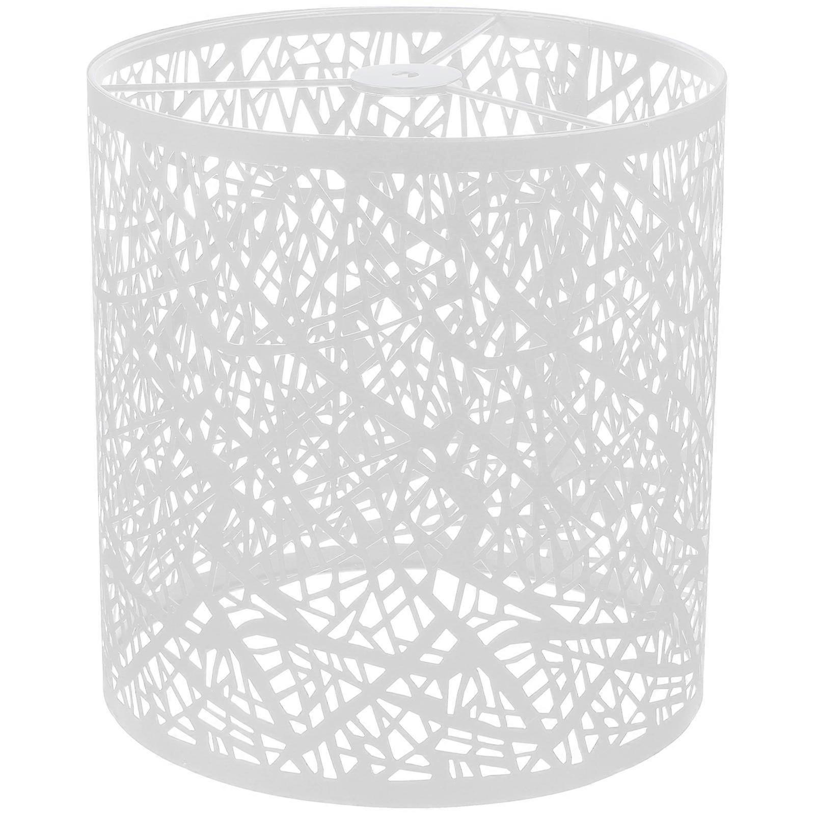 Hollow Design Lampshade E27 Socket Indoor Light Cover For Table Lamps And Floor Lamps 25x25x25cm Iron Wrought Iron Design 1 Set