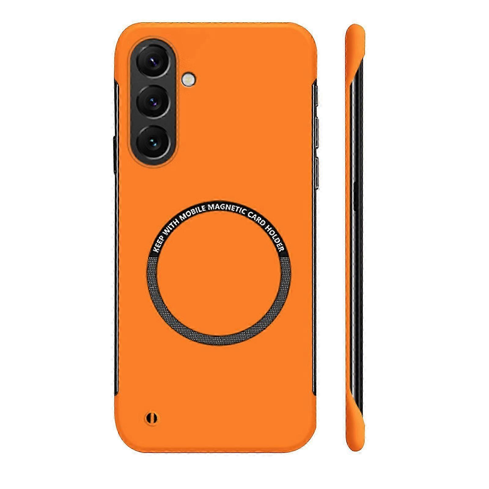 For Galaxy S24 Ultra Silicone Case, Compatible with MagSafe, Cute Matte Liquid Silicone Protective Cover, Skin Feel, Anti-Scratch Soft Shell Protector
