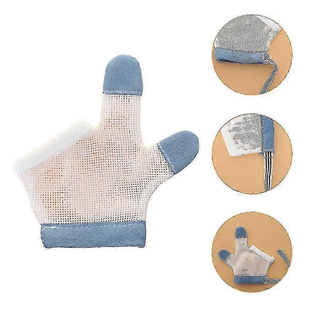 Arrêtez le pouce sucer le doigt garde rose respirant bébé doigt sucer arrêter pour bébé