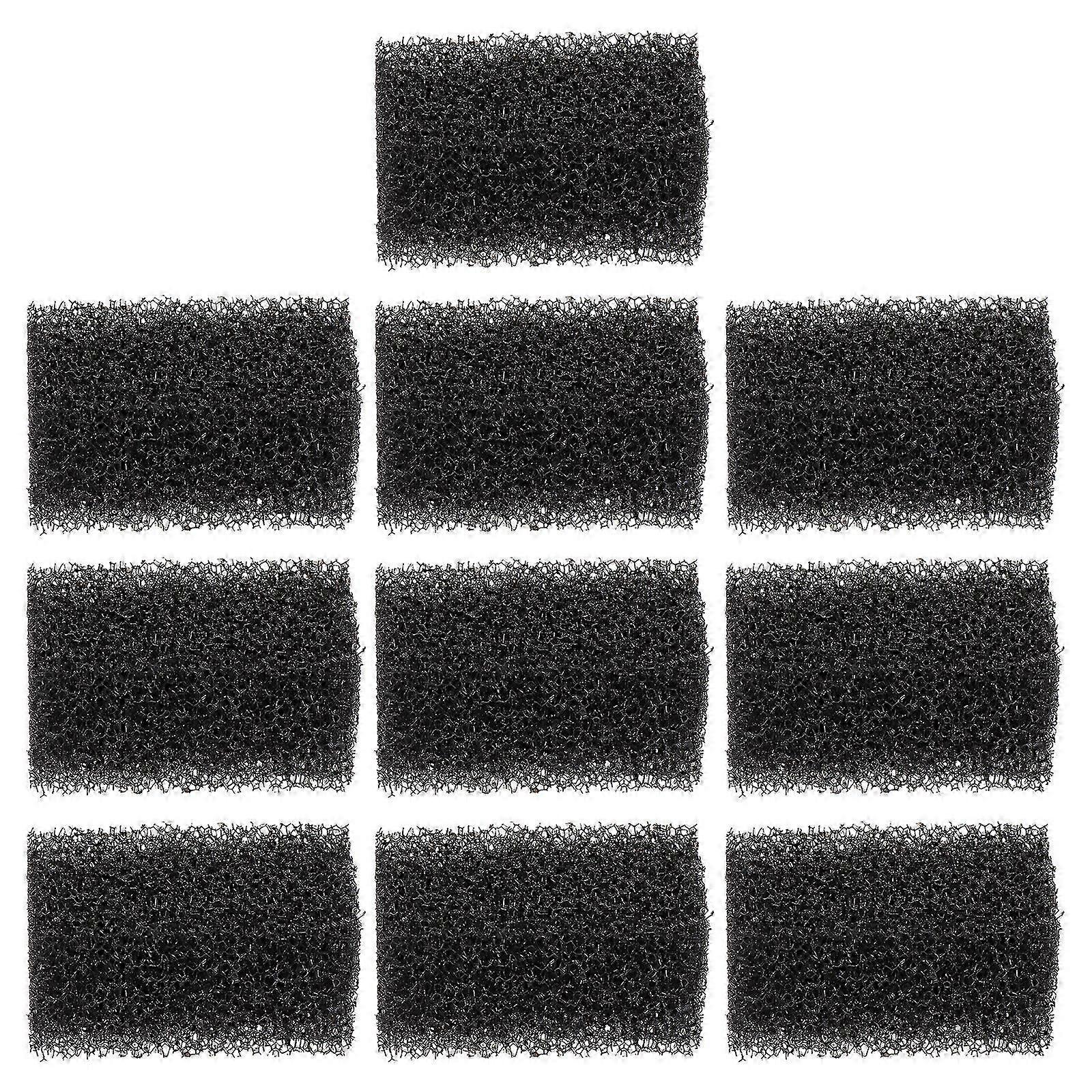 10 Pcs Aquarium Sponge Filter Tank Filter Sponge Replaceable Media Water Filter Sponge Aquarium Filter Pad Aquarium Filter Foam)